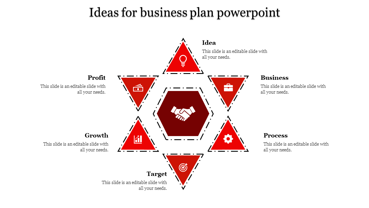 Business plan powerpoint-Red
